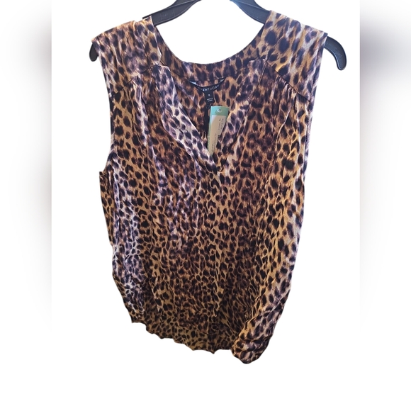 41 Hawthorn Tops - 41 hawthorn blouse, size XL, animal print